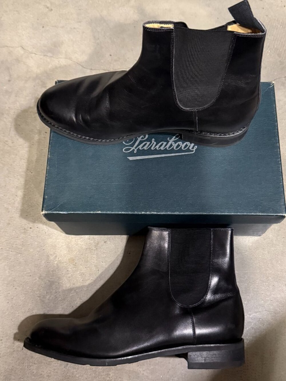 Paraboot Chelsea Boot - Black - Size 12 (fits 13 US) - Goodyear Welt